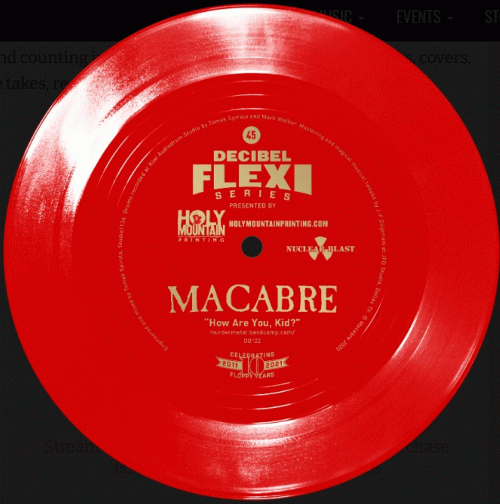 Macabre : How Are You, Kid?